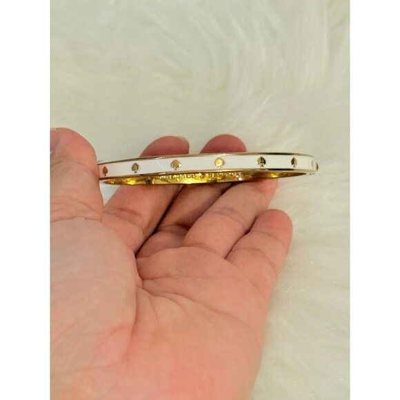 Kate Spade Spot the Spade Enamel Bangle - Picture 4 of 8